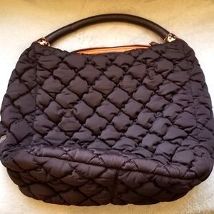 Folli Follie Quilted Nylon Happy Nugget Satchel